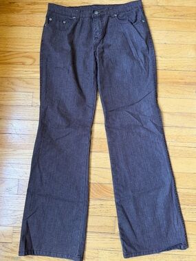 Brown Wide-Leg Pants
